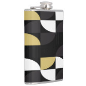 Meerkleurige Abstracte kolf Heupfles (Rechts)