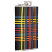 Meerkleurige Abstracte kolf Heupfles (Rechts)