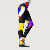Meerkleurige Abstracte Leggings (Rechts)