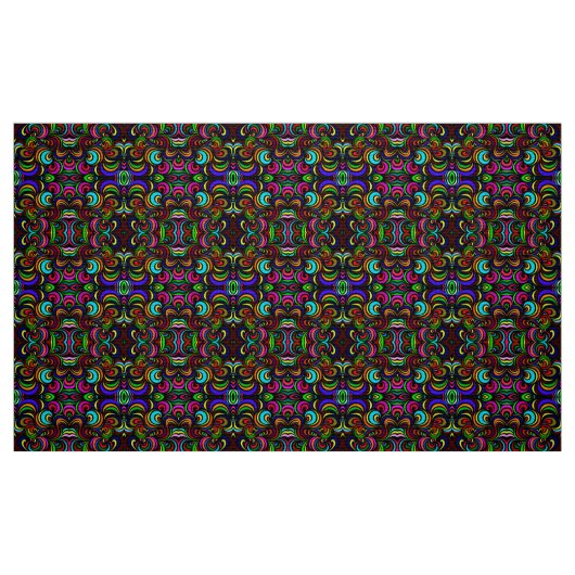 Meerkleurige abstracte patronen stof (Fat Quarter)