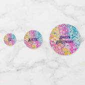 Meerkleurige Abstracte print Confetti (Voorkanten)