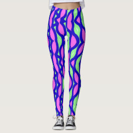 Meerkleurige abstracte "Ratti_Creative_Arts" Leggi Leggings