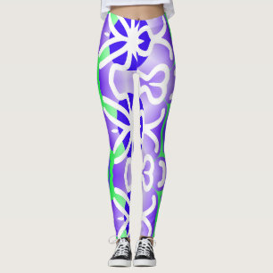 Meerkleurige abstracte "Ratti_Creative_Arts" Leggi Leggings