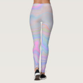 Meerkleurige Agaat Lagen Leggings (Achterkant)