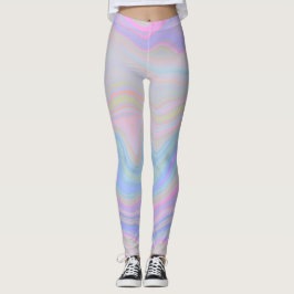 Meerkleurige Agaat Lagen Leggings