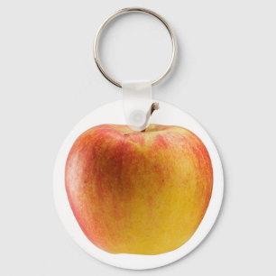 Meerkleurige appel sleutelhanger