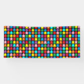 Meerkleurige appels spandoek (Horizontaal)