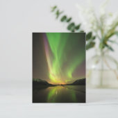 Meerkleurige Aurora Briefkaart (Staand voorkant)