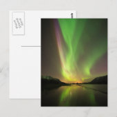 Meerkleurige Aurora Briefkaart (Voorkant / Achterkant)