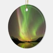 Meerkleurige Aurora Keramisch Ornament (Links)