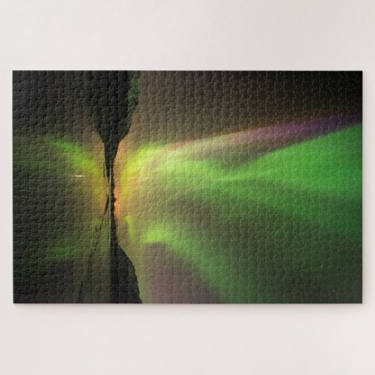 Meerkleurige Aurora Legpuzzel (Horizontaal)