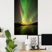 Meerkleurige Aurora Poster (Thuiskantoor)