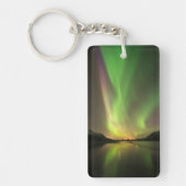 Meerkleurige Aurora Sleutelhanger (Voorkant)
