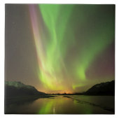 Meerkleurige Aurora Tegeltje (Voorkant)