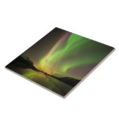 Meerkleurige Aurora Tegeltje (Zijkant)