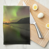 Meerkleurige Aurora Theedoek (Quarter Fold)