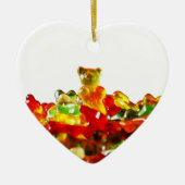 Meerkleurige Beren Keramisch Ornament (Voorkant)