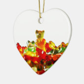 Meerkleurige Beren Keramisch Ornament (Links)