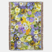 Meerkleurige Bloemendeken Deken (Voorkant Verticaal)
