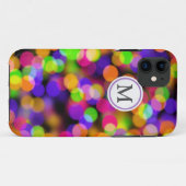 Meerkleurige Bokeh Case-Mate iPhone Case (Achterkant (horizontaal))