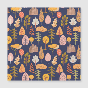 Meerkleurige Bomen: Midden herfst 