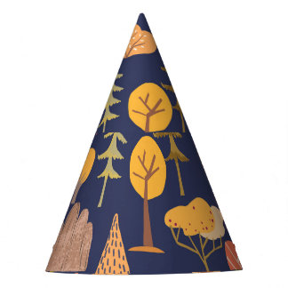 Meerkleurige Bomen: Midden herfst Feesthoedjes