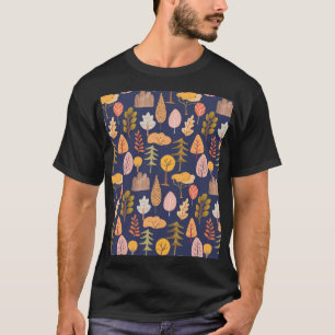 Meerkleurige Bomen: Midden herfst  T-shirt