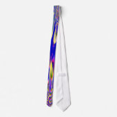 Meerkleurige brander stropdas (Achterkant)