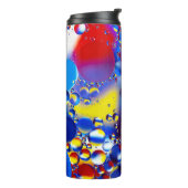 Meerkleurige bubbels thermosbeker (Gedraaid links)