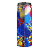 Meerkleurige bubbels thermosbeker (Achterkant)