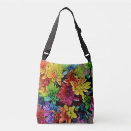 Meerkleurige Canvas tas van Floral