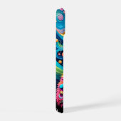 Meerkleurige Cat 759 Watergolf iPhone 15 Case (Rechterkant)