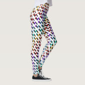 Meerkleurige Chevron Leggings (Rechts)