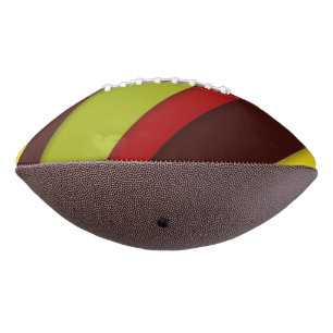 Meerkleurige diagonale strepen american football