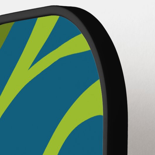 meerkleurige doedels pickleball paddle (Links Detail)