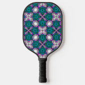 meerkleurige doedels pickleball paddle (Voorkant)