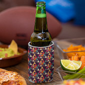 Meerkleurige driehoek vormen snijplank blikjeskoeler