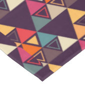 Meerkleurige driehoek vormen snijplank tafelkleed (Gekanteld)