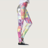 Meerkleurige Driehoeken Patroon Leggings (Rechts)