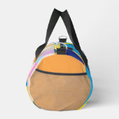 Meerkleurige dubbelzijdige print plunjezak (Rechts)