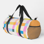 Meerkleurige dubbelzijdige print plunjezak (Rechterhoek)