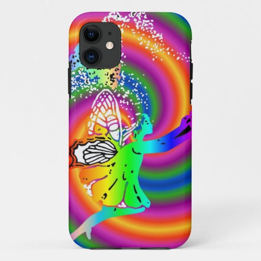 Meerkleurige fee Case-Mate iPhone case (Achterkant)