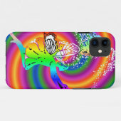 Meerkleurige fee Case-Mate iPhone case (Achterkant (horizontaal))