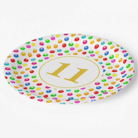 Meerkleurige feestballonnen Bord op basis van dagp (Gekanteld)