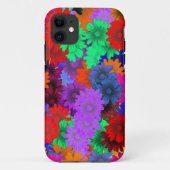 Meerkleurige floraal Case-Mate iPhone case (Achterkant)
