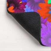 Meerkleurige floraal muismat (Hoek)