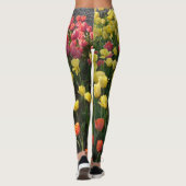 Meerkleurige Floral-Leggings Leggings (Achterkant)