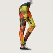 Meerkleurige Floral-Leggings Leggings (Rechts)