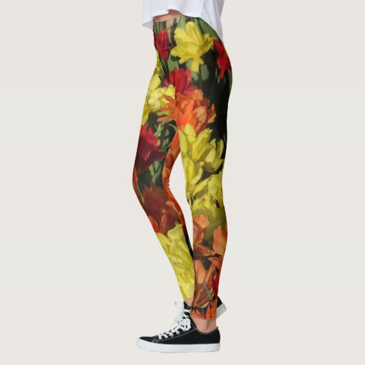 Meerkleurige Floral-Leggings Leggings (Links)