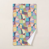 Meerkleurige, gebatterde keukenreeks voor de slage bad handdoek (Handdoek)